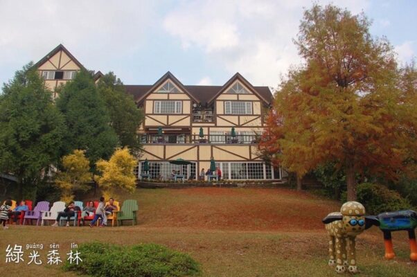 羅浮溫泉湯池推薦店家~綠光森林