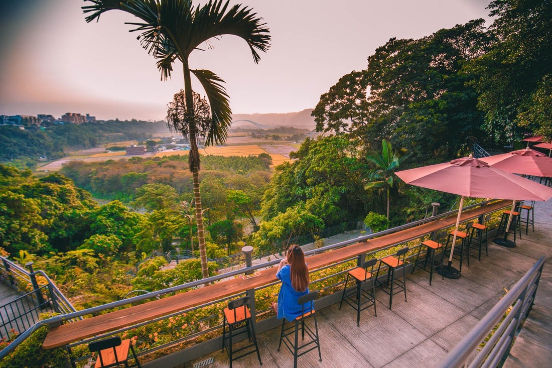 羅浮溫泉湯池推薦店家~隱花園景觀咖啡餐廳