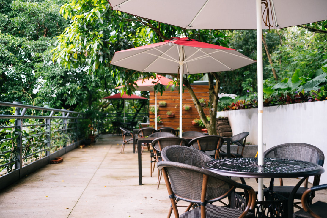 羅浮溫泉湯池推薦店家~隱花園景觀咖啡餐廳