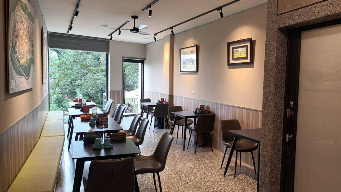 羅浮溫泉湯池推薦店家~隱花園景觀咖啡餐廳